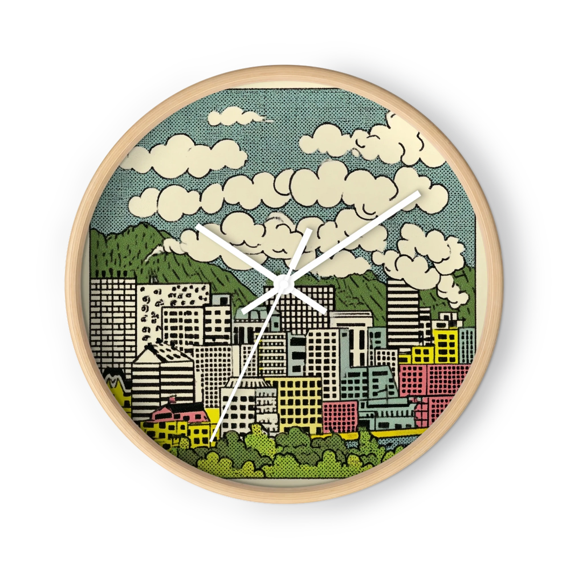 Comic Pop Cityscape