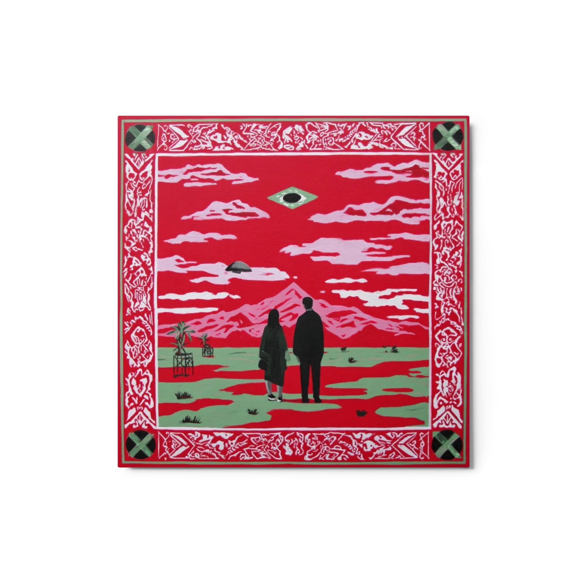 Visitors in Red