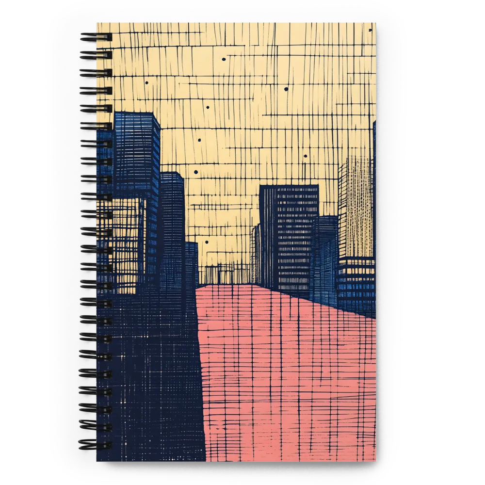 Urban Echoes: A Minimalist Cityscape