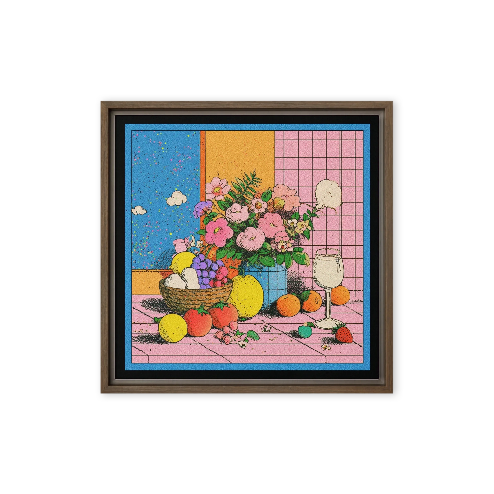 Still Life with Flowers and Fruit