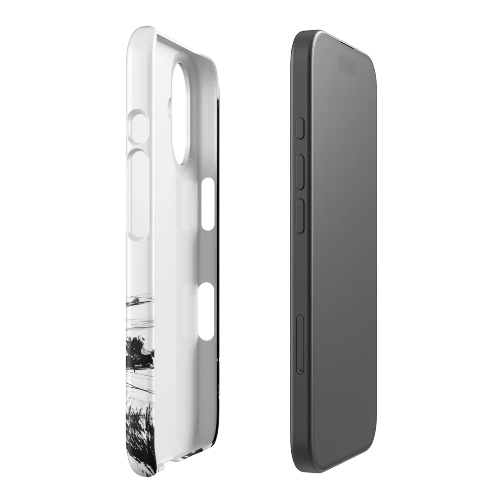 Tuscan Landscape in Ink 
 iPhone 14 Pro | Tough Case