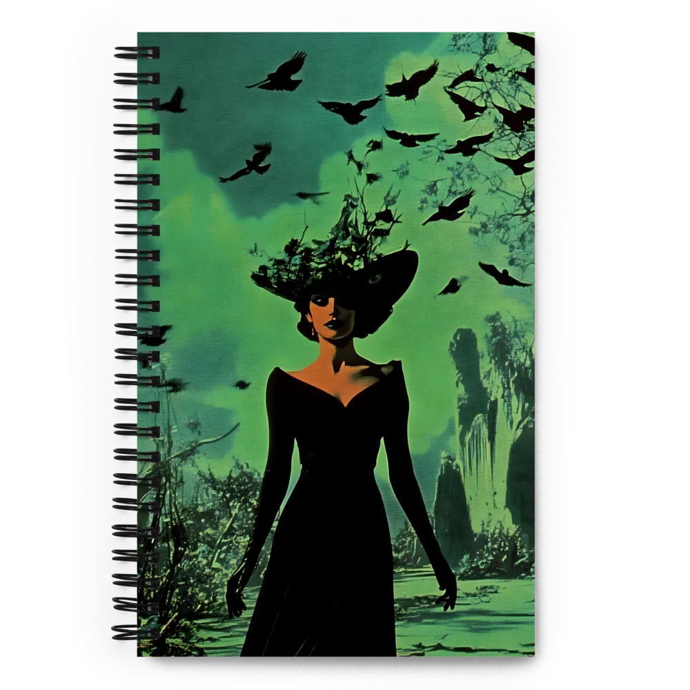 The Crow Queen 
 Spiral Notebook | 140 pages
