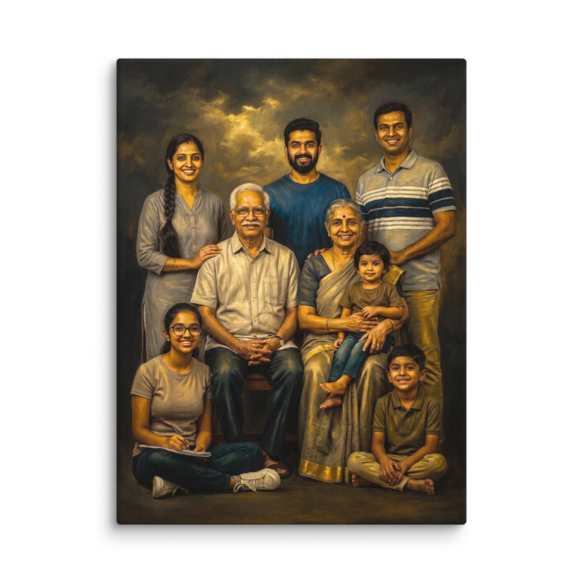 Family Portrait — Renaissance Oil