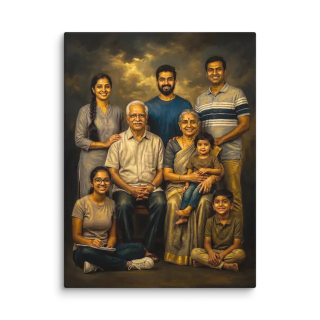 Family Portrait — Renaissance Oil