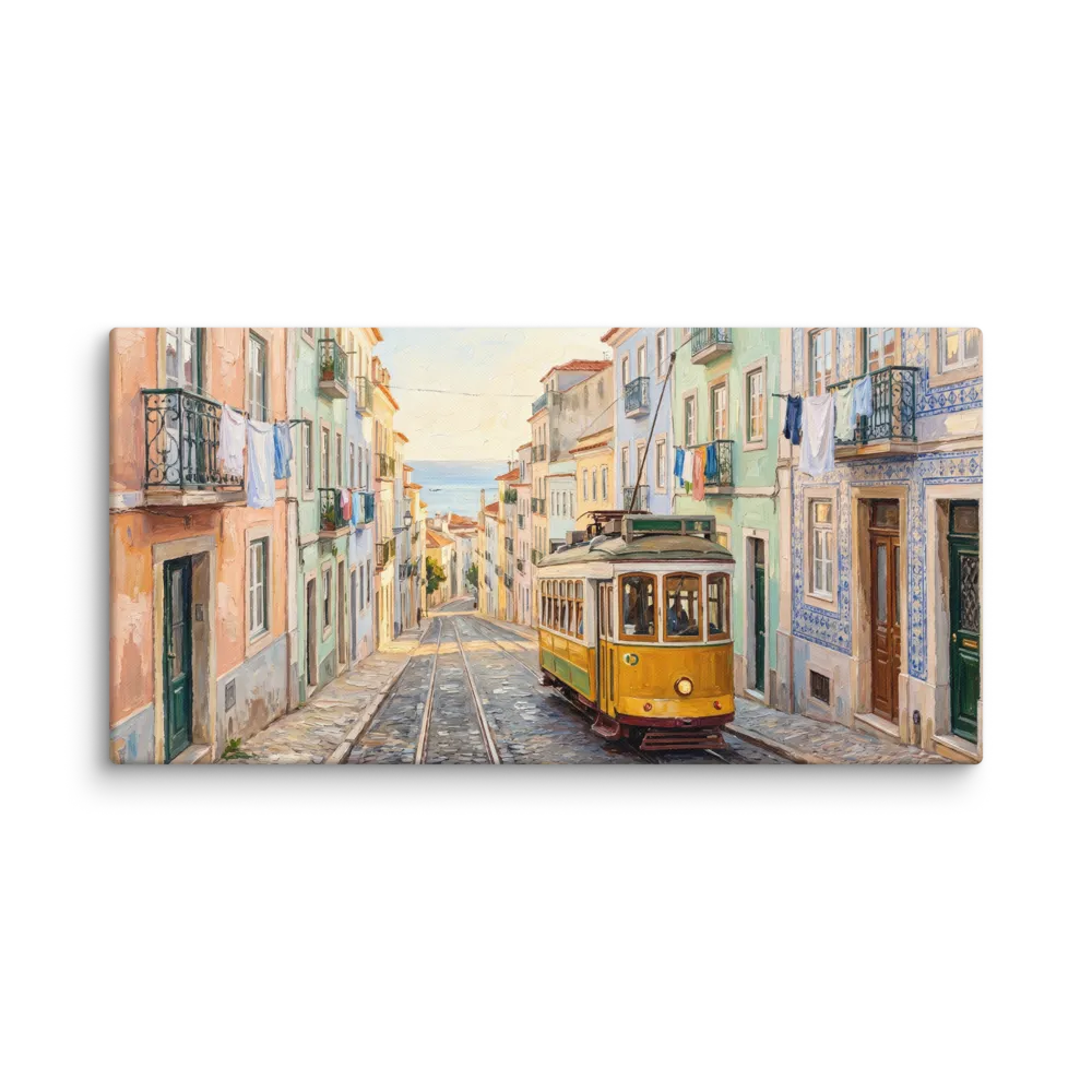 Historic Lisbon Tramway 
 Canvas | 12″x 24″