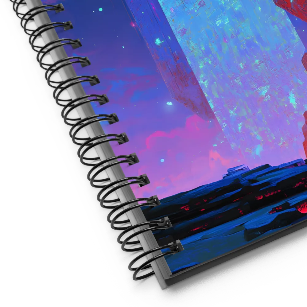 Cosmic Frontier Gateway 
 Spiral Notebook | 140 pages
