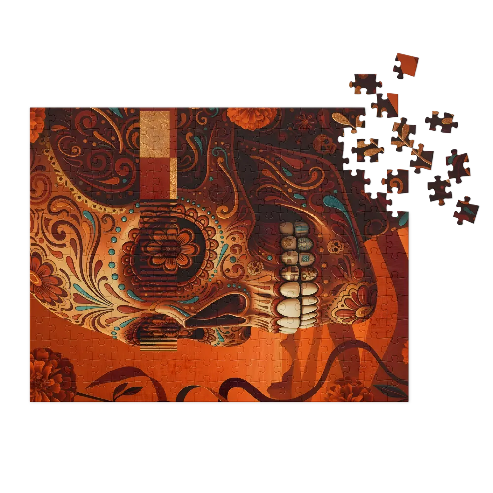 Marigold Sugar Skull