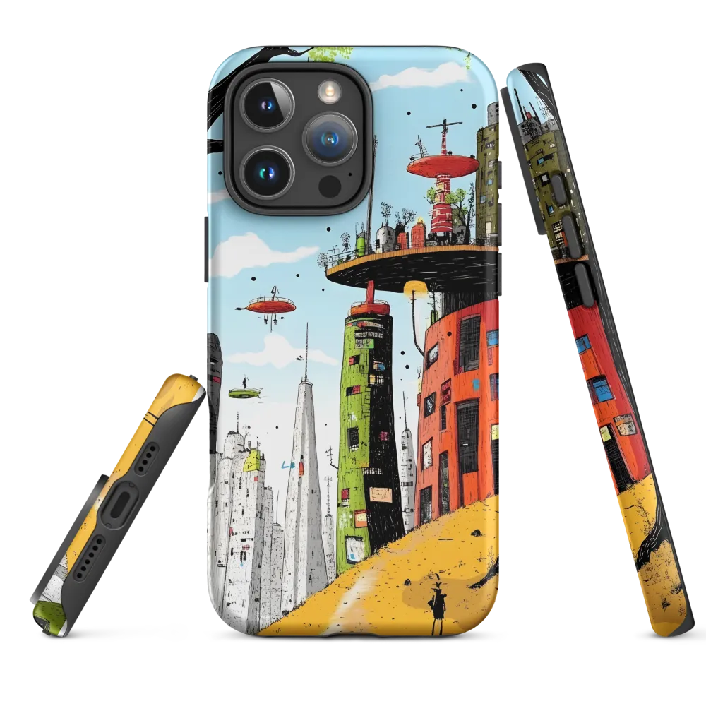 Futuristic Cityscape Illustration