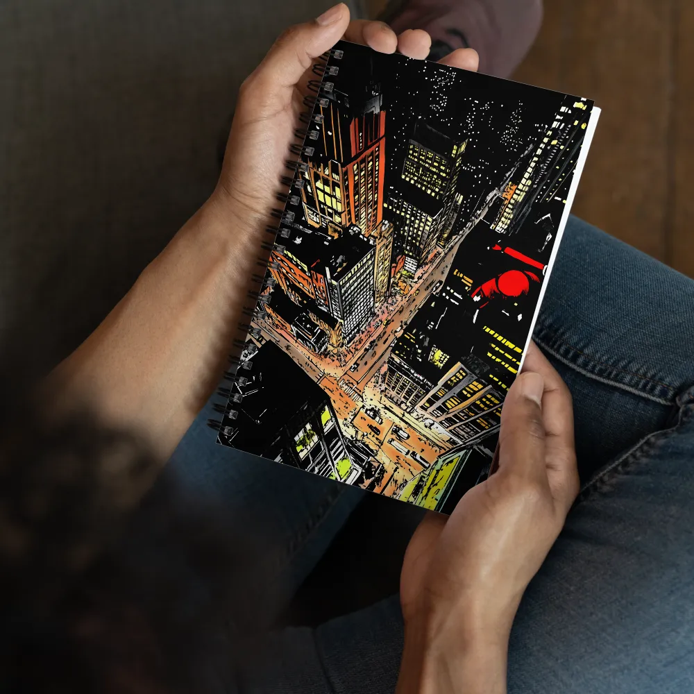Urban Night Vigil 
 Spiral Notebook | 140 pages