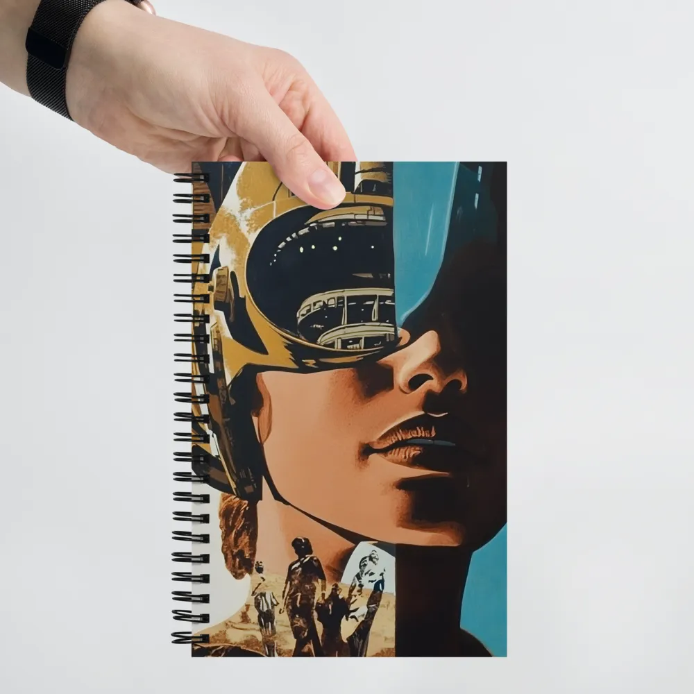 Echoes of Tomorrow 
 Spiral Notebook | 140 pages