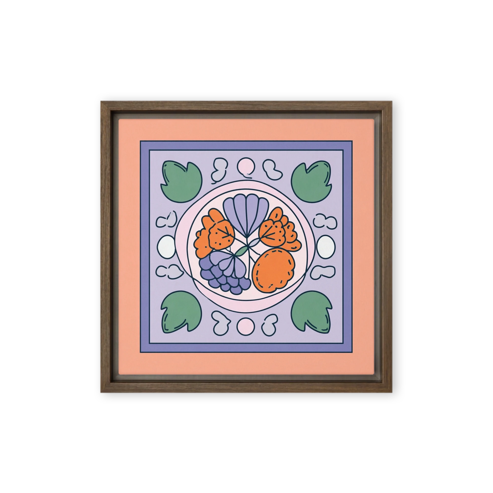 Fruit Medallion Tile