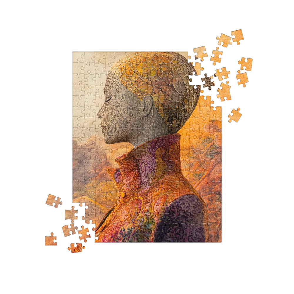 Golden Mosaic Profile 
 Jigsaw Puzzle