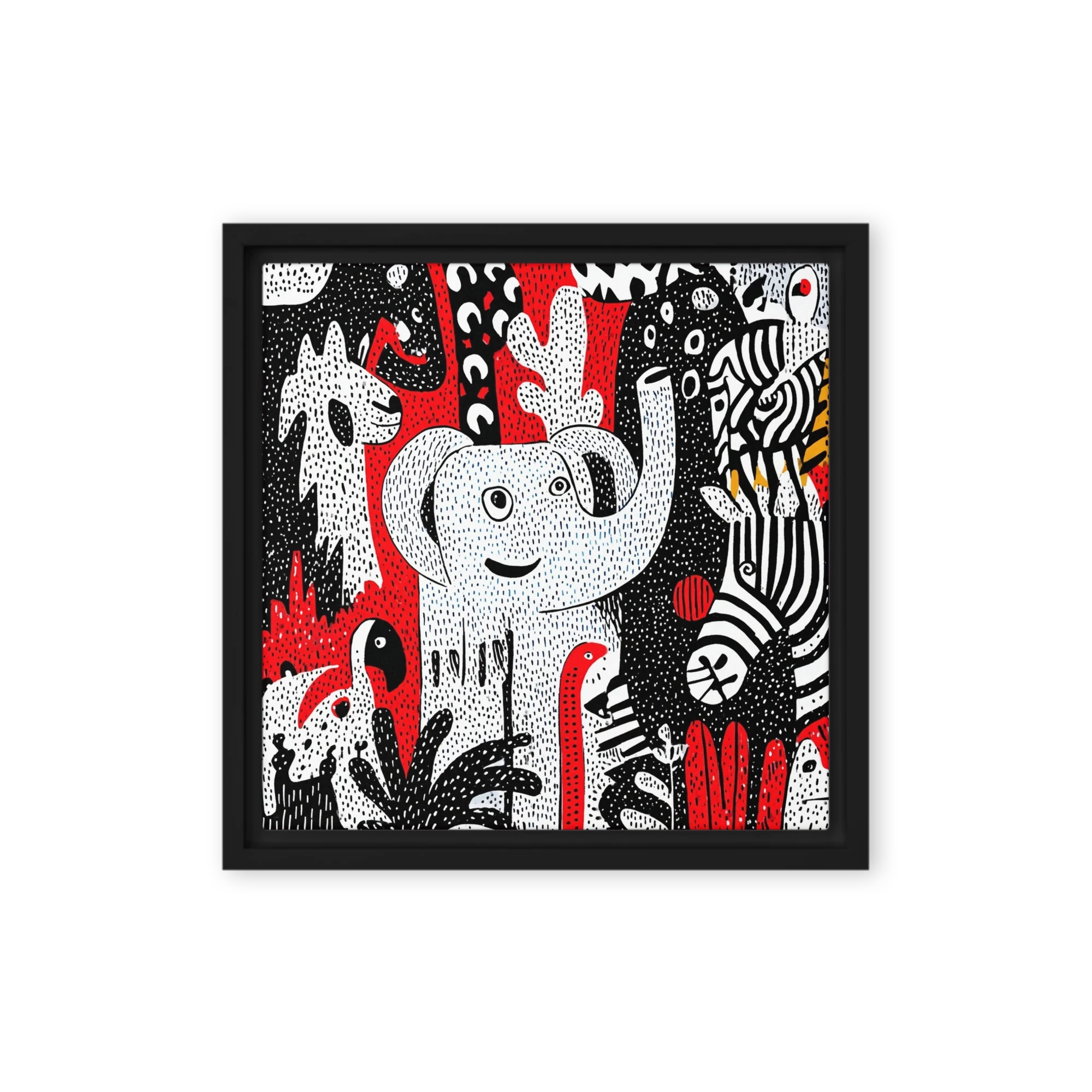 Jungle Wildlife Pattern