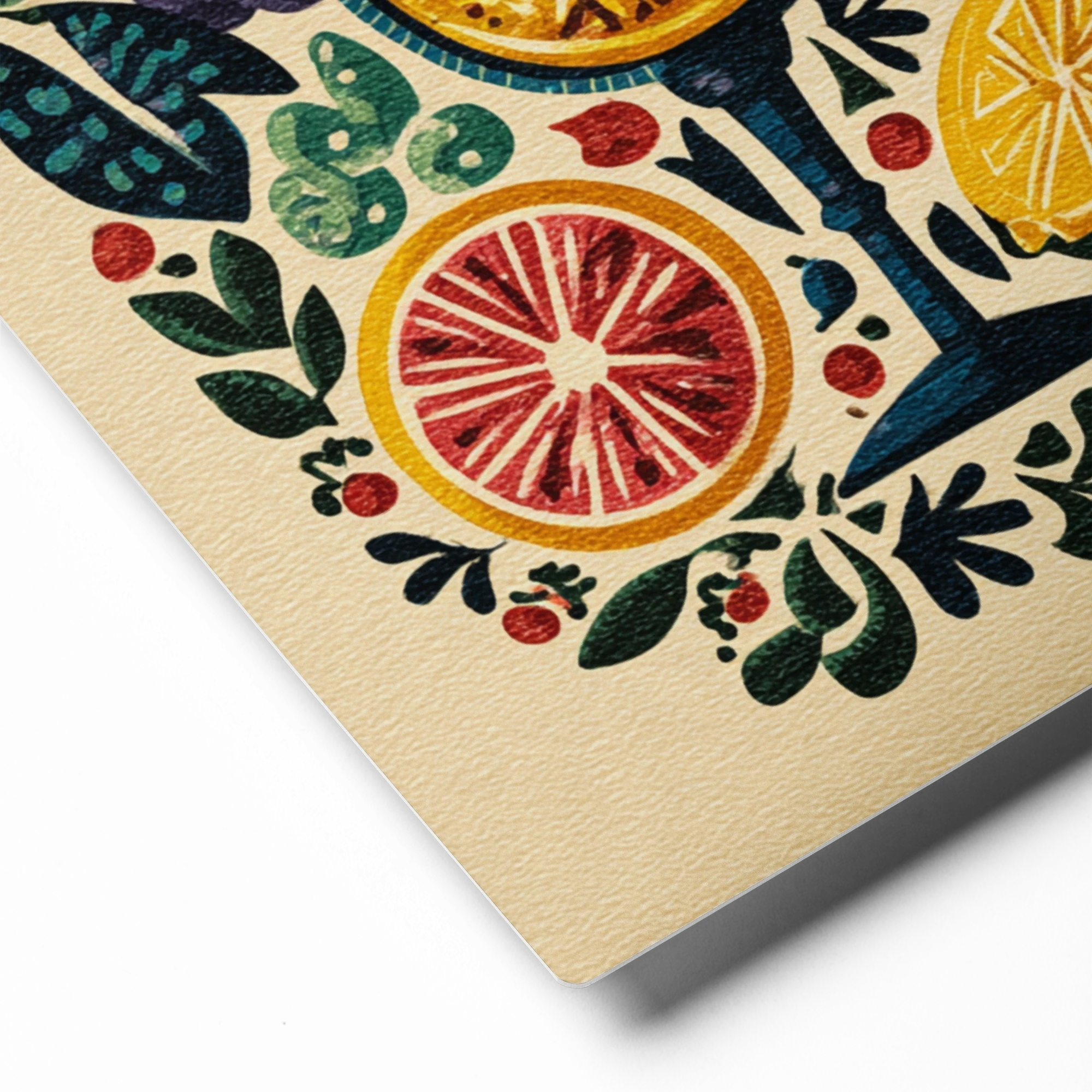 Citrus & Botanical Chalice | Art Print
