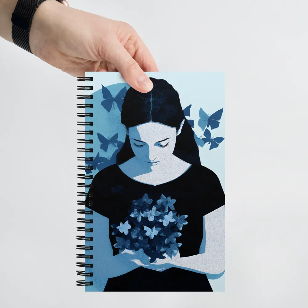 Contemplation of Butterflies 
 Spiral Notebook | 140 pages