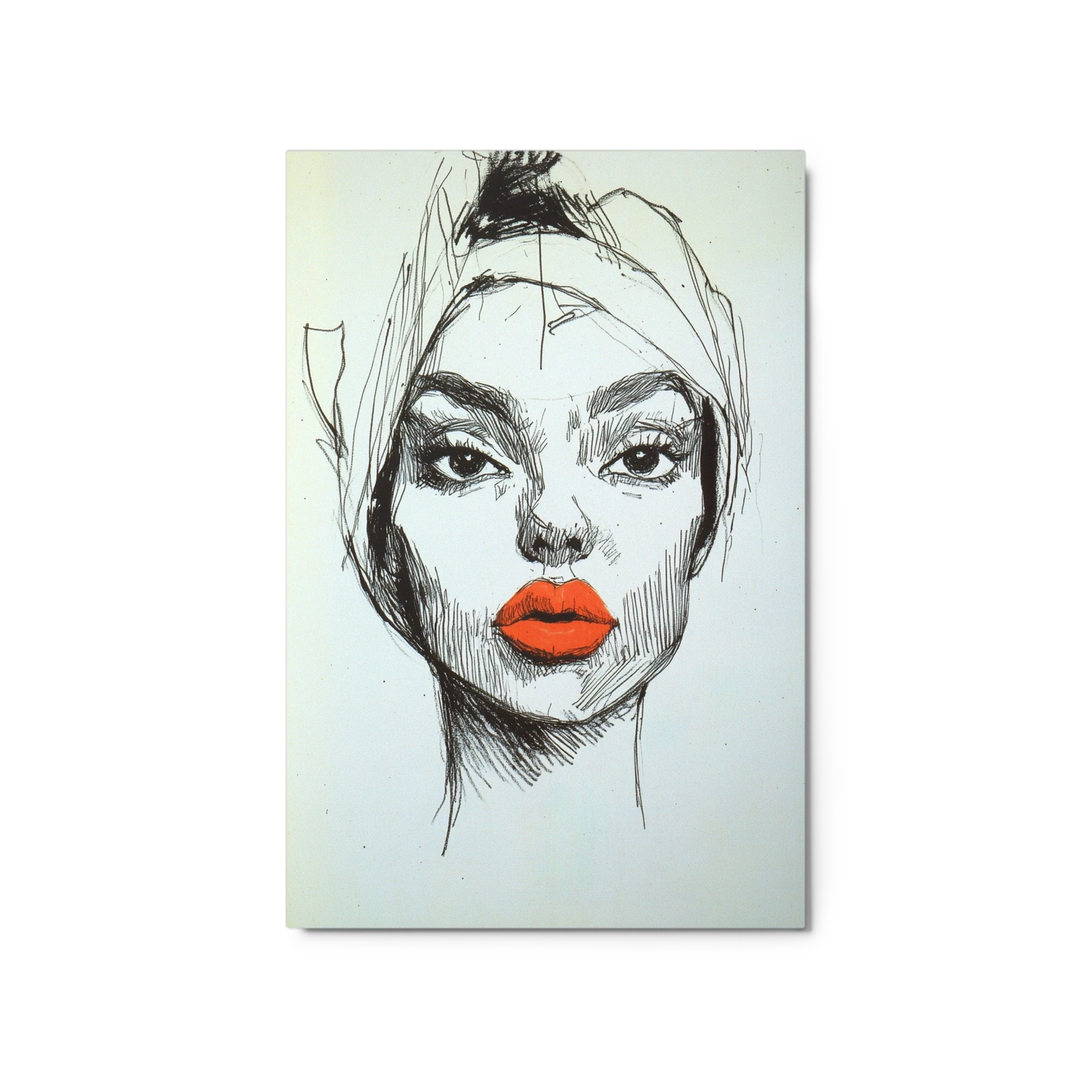 Portrait Sketch of a Woman