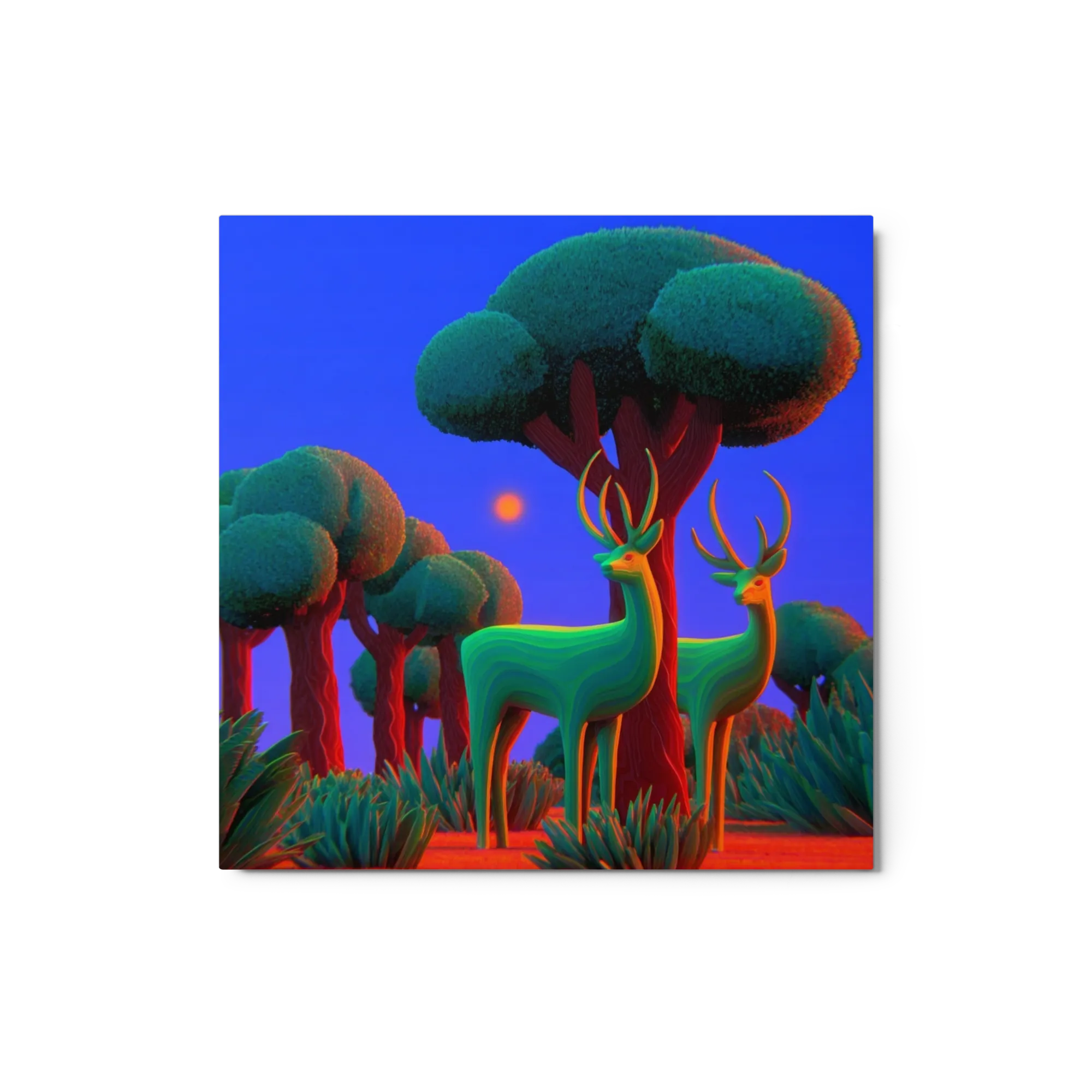Luminous Forest Stags