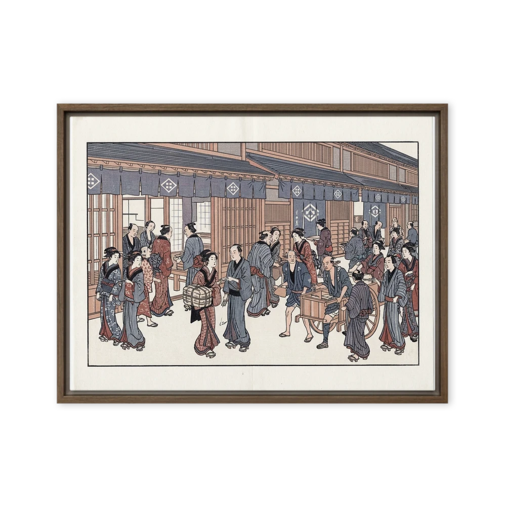 Edo Street Life | Art Print