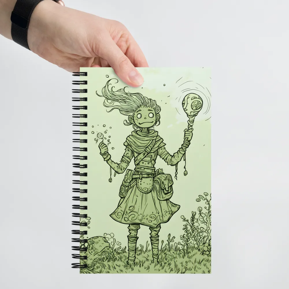 The Green Wanderer 
 Spiral Notebook | 140 pages