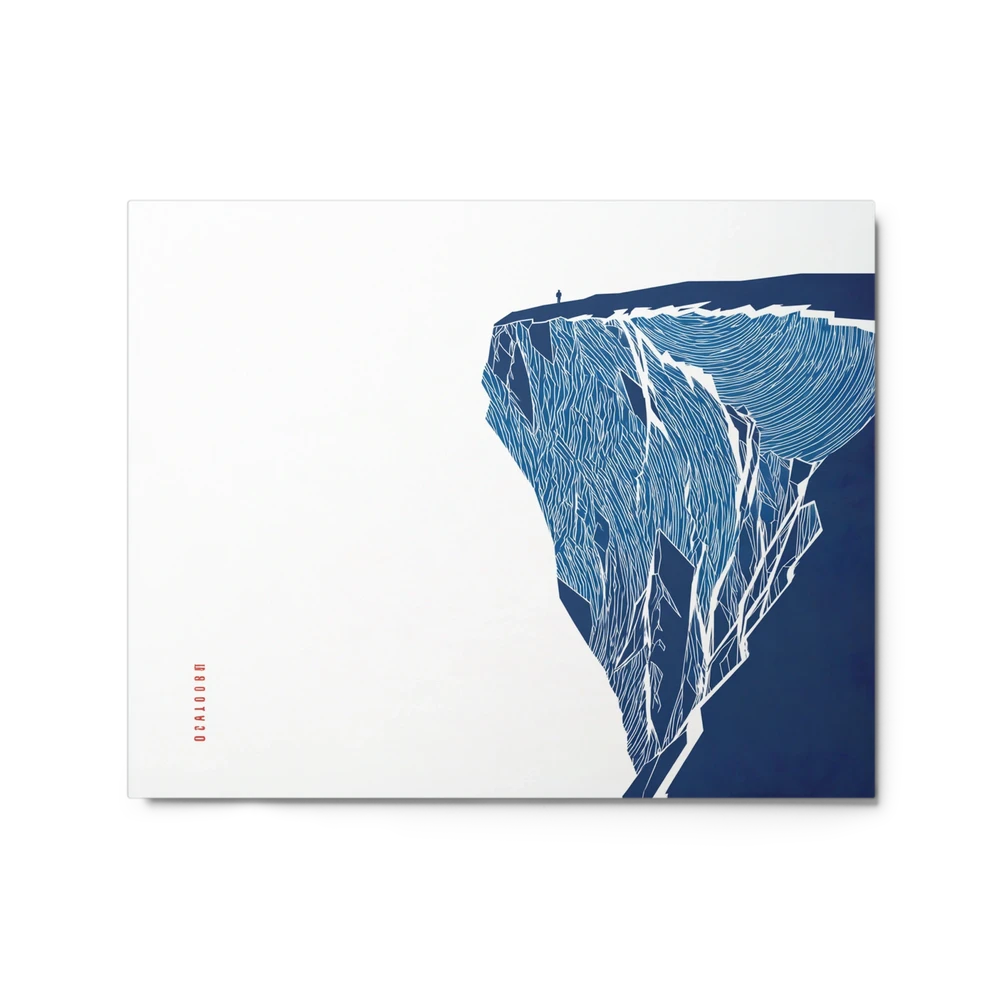 At the Edge of Abyss | Art Print