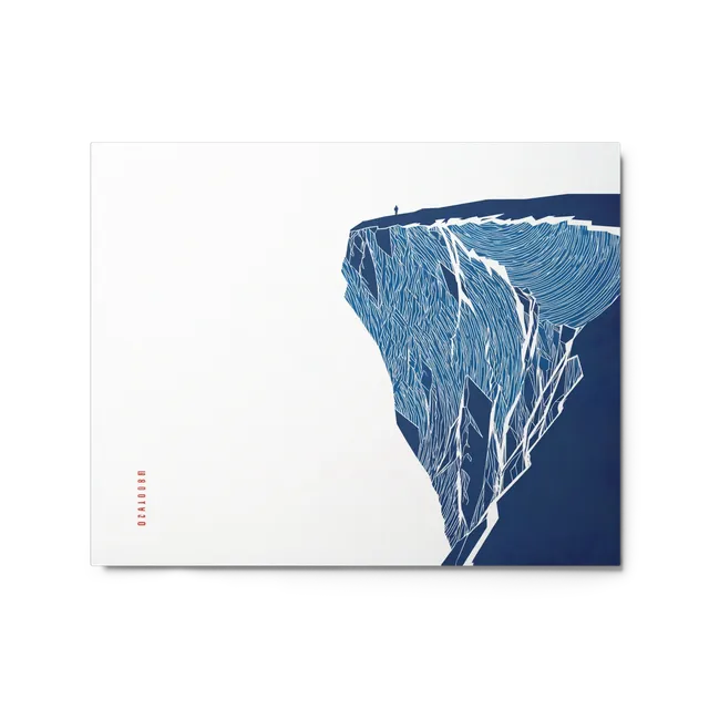 At the Edge of Abyss | Art Print