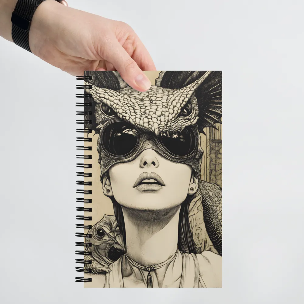 The Dragon's Gaze 
 Spiral Notebook | 140 pages