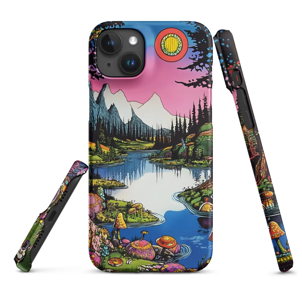 Vibrant Fantasy Landscape | Phone Case