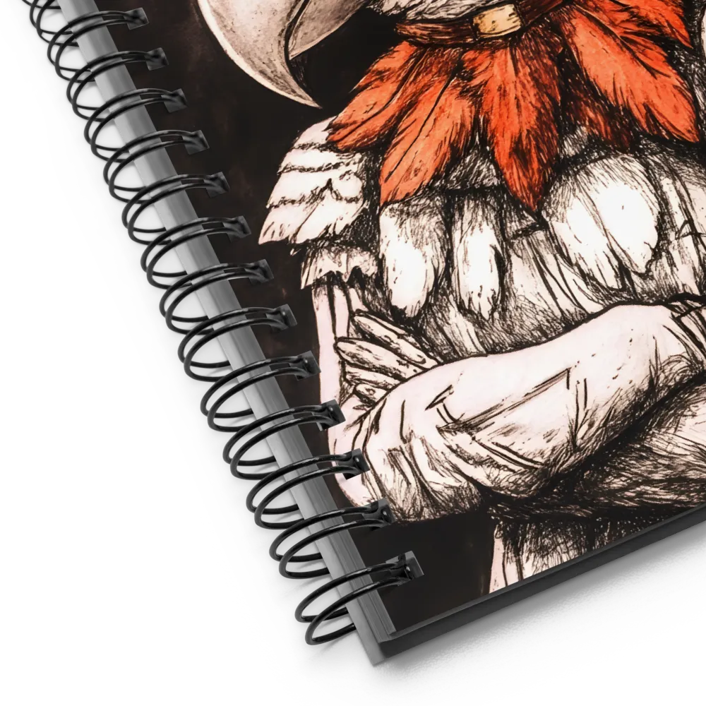 Feathered Reverie 
 Spiral Notebook | 140 pages