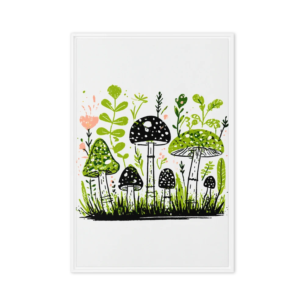 Enchanted Fungi | Art Print