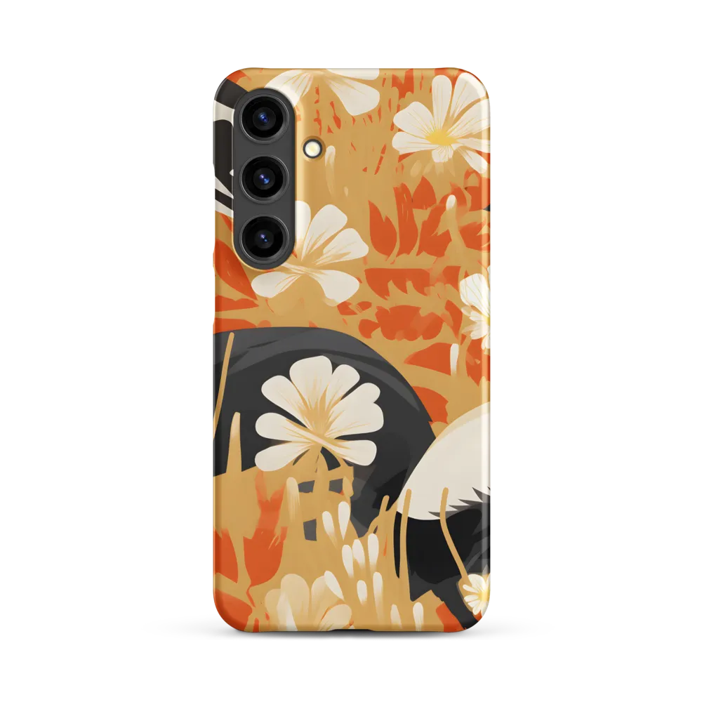 Badgers in Wildflower Field | Phone Case