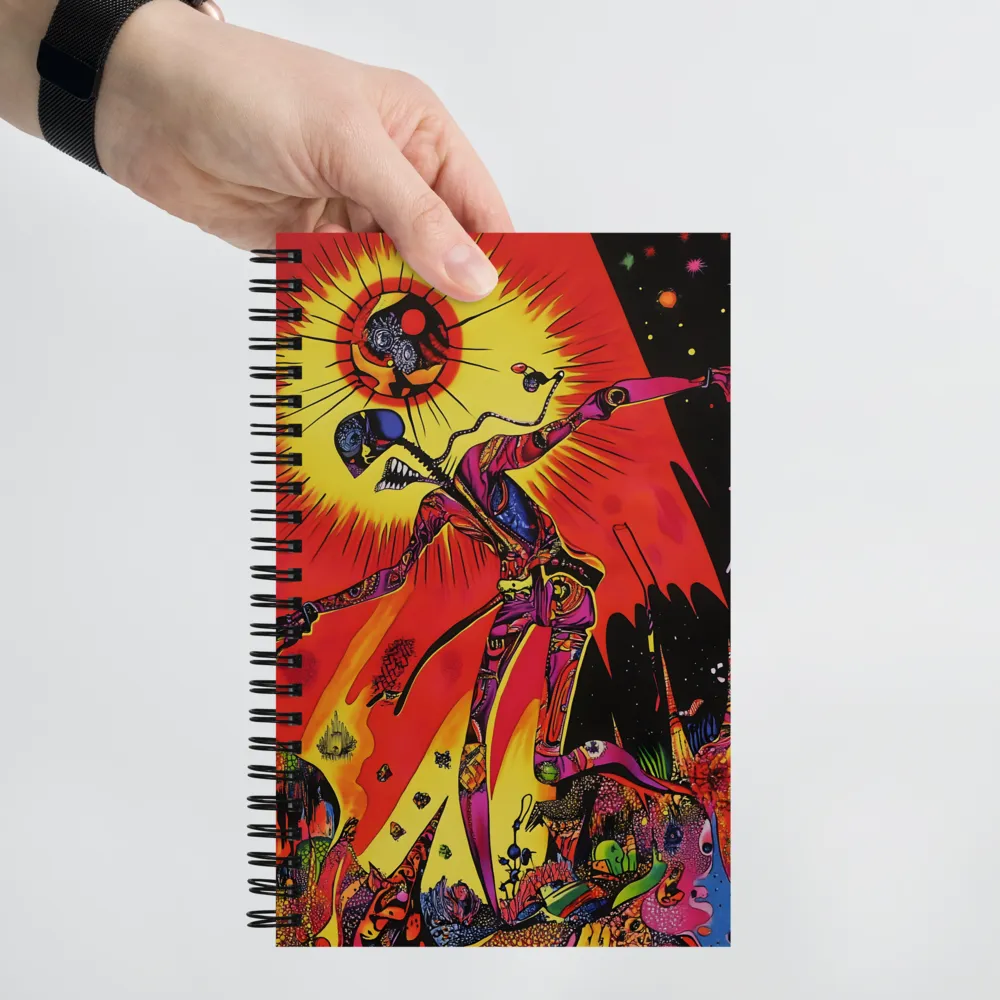 The Cosmic Scream 
 Spiral Notebook | 140 pages