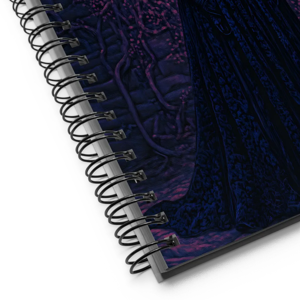 Enigmatic Gothic Presence 
 Spiral Notebook | 140 pages