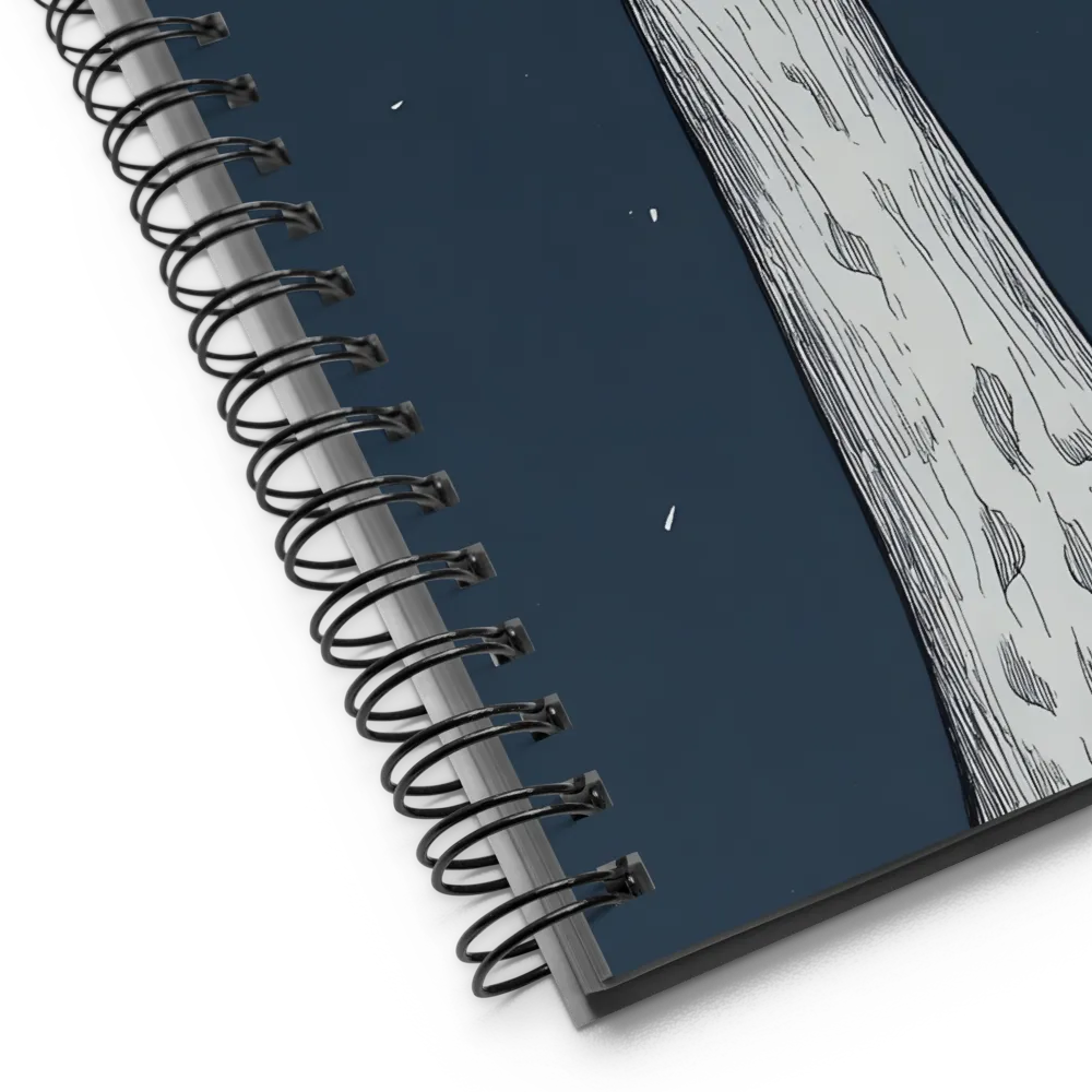 Ink-drawn Giraffe 
 Spiral Notebook | 140 pages