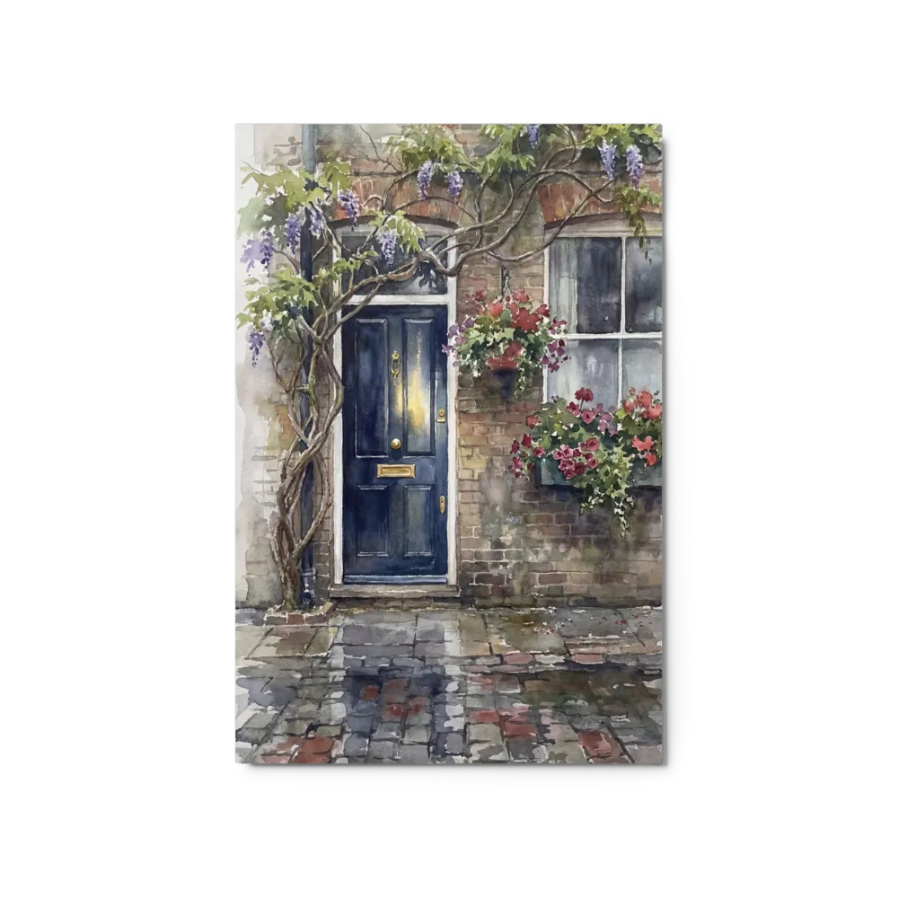 The Indigo Portal 
 Poster with Black Frame | 20″x 30″