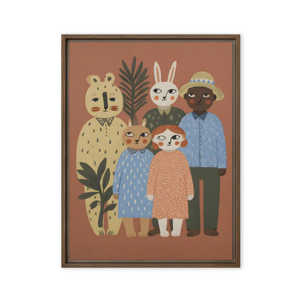 The Whimsical Woodsfolk | Art Print