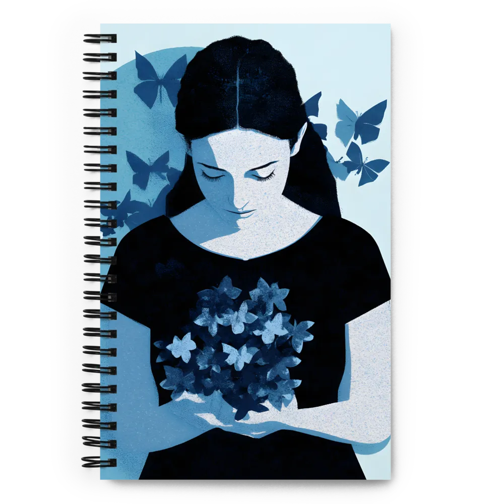 Contemplation of Butterflies 
 Spiral Notebook | 140 pages