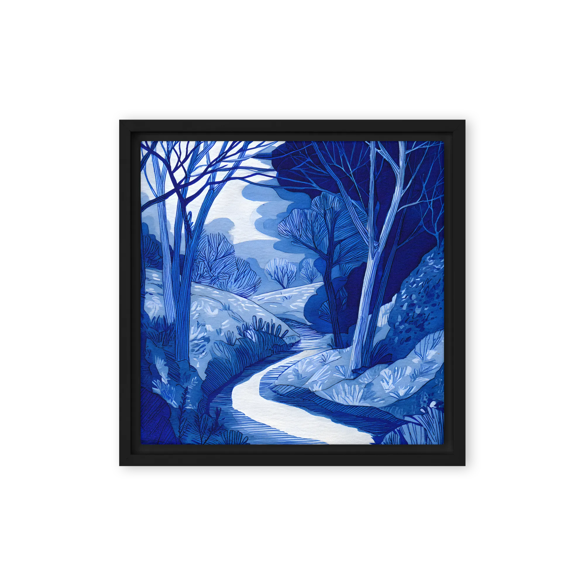 Rustig Blauw Bospad