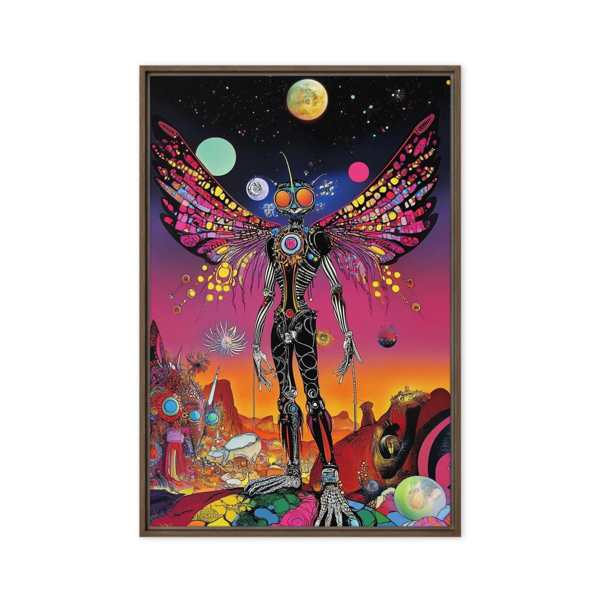 Cosmic Butterfly Being | Art Print