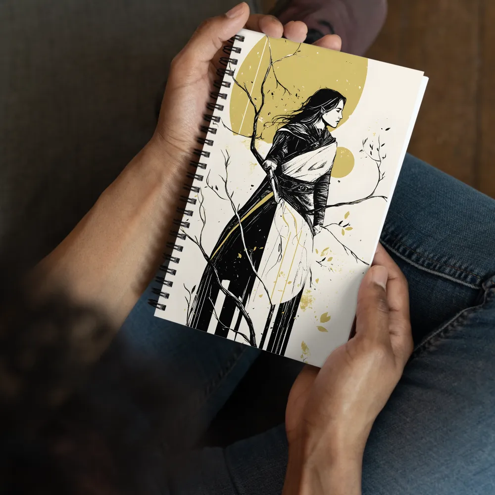 Guardian of the Golden Moons 
 Spiral Notebook | 140 pages