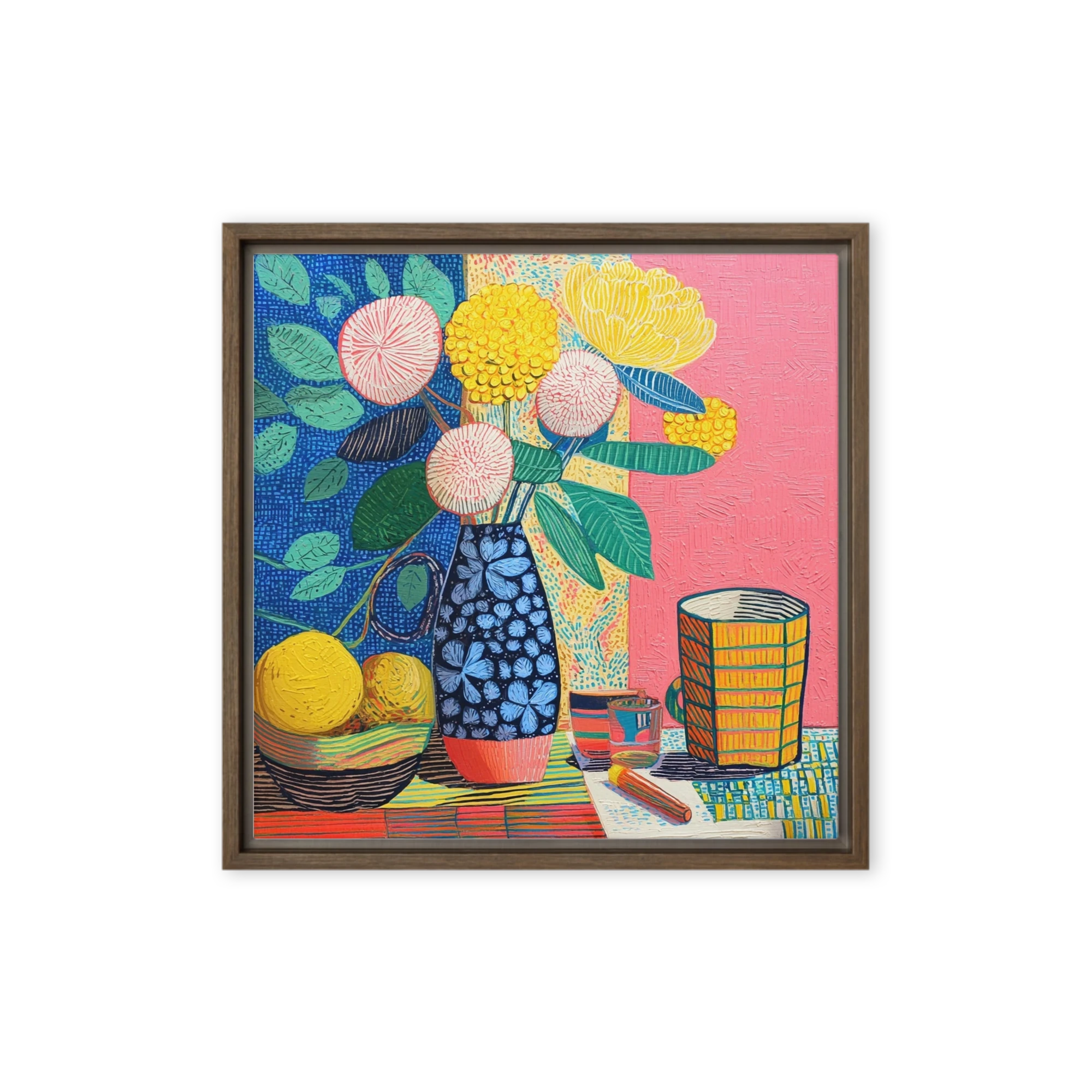 Vibrant Floral Still Life