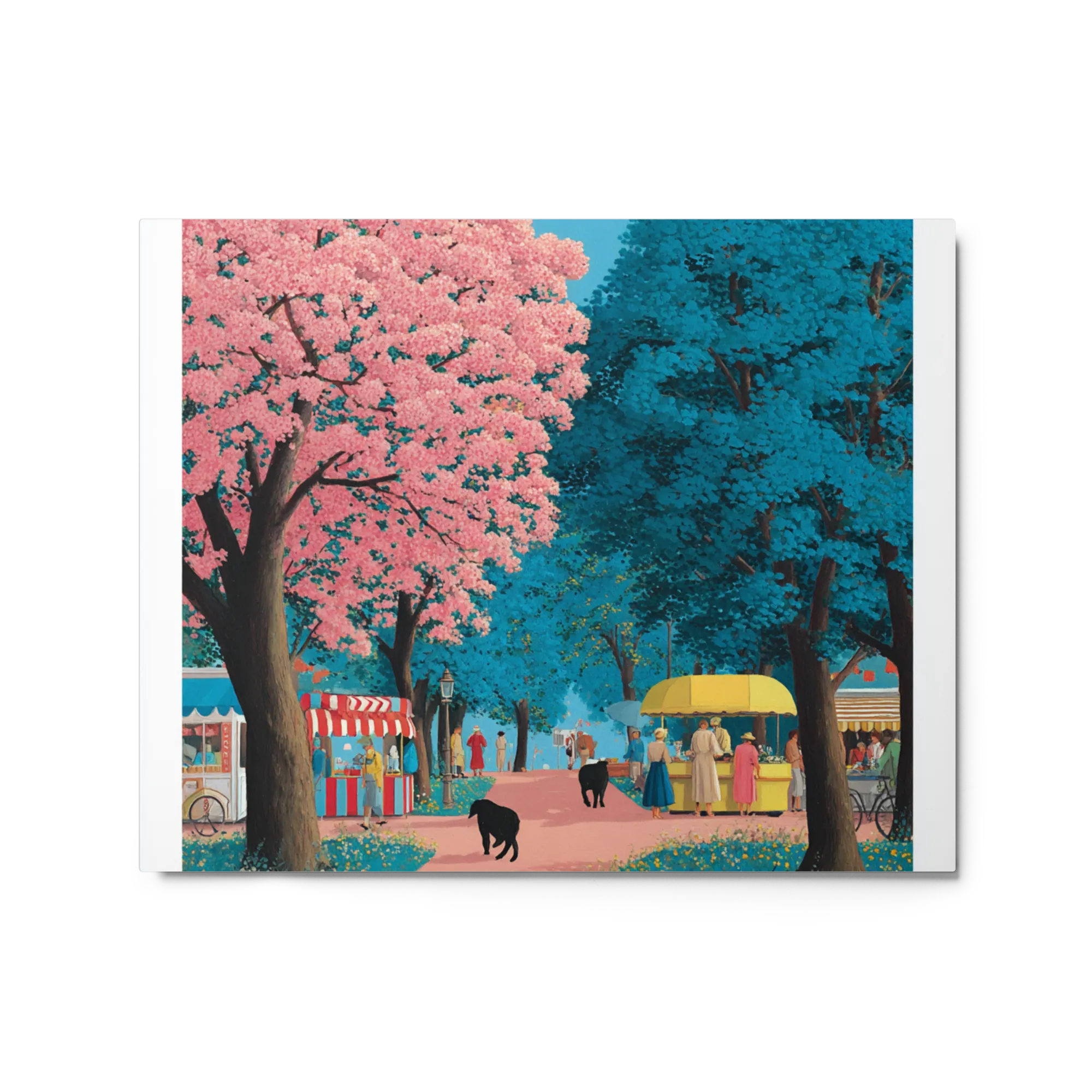 Stroll in the Pink Park
