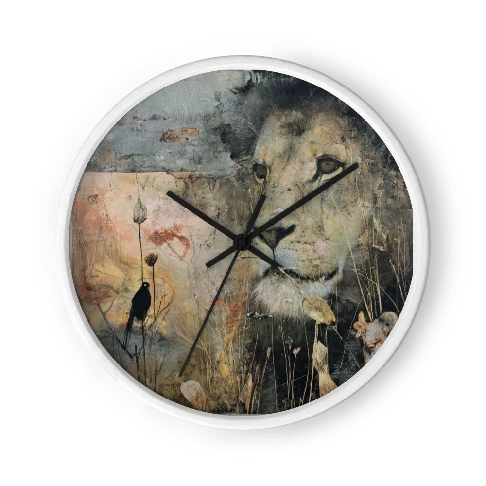 The Lion's Realm | Wall Clock