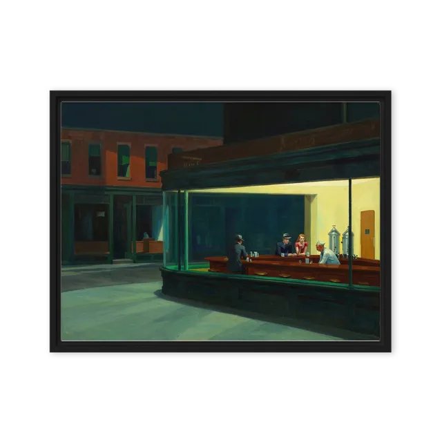 Nighthawks Diner | Art Print