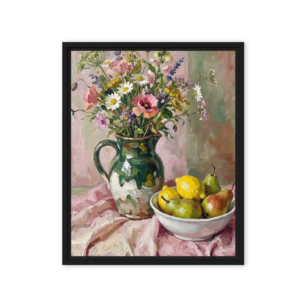 Heavy impasto pastoral scenes — Thick ridge and petal