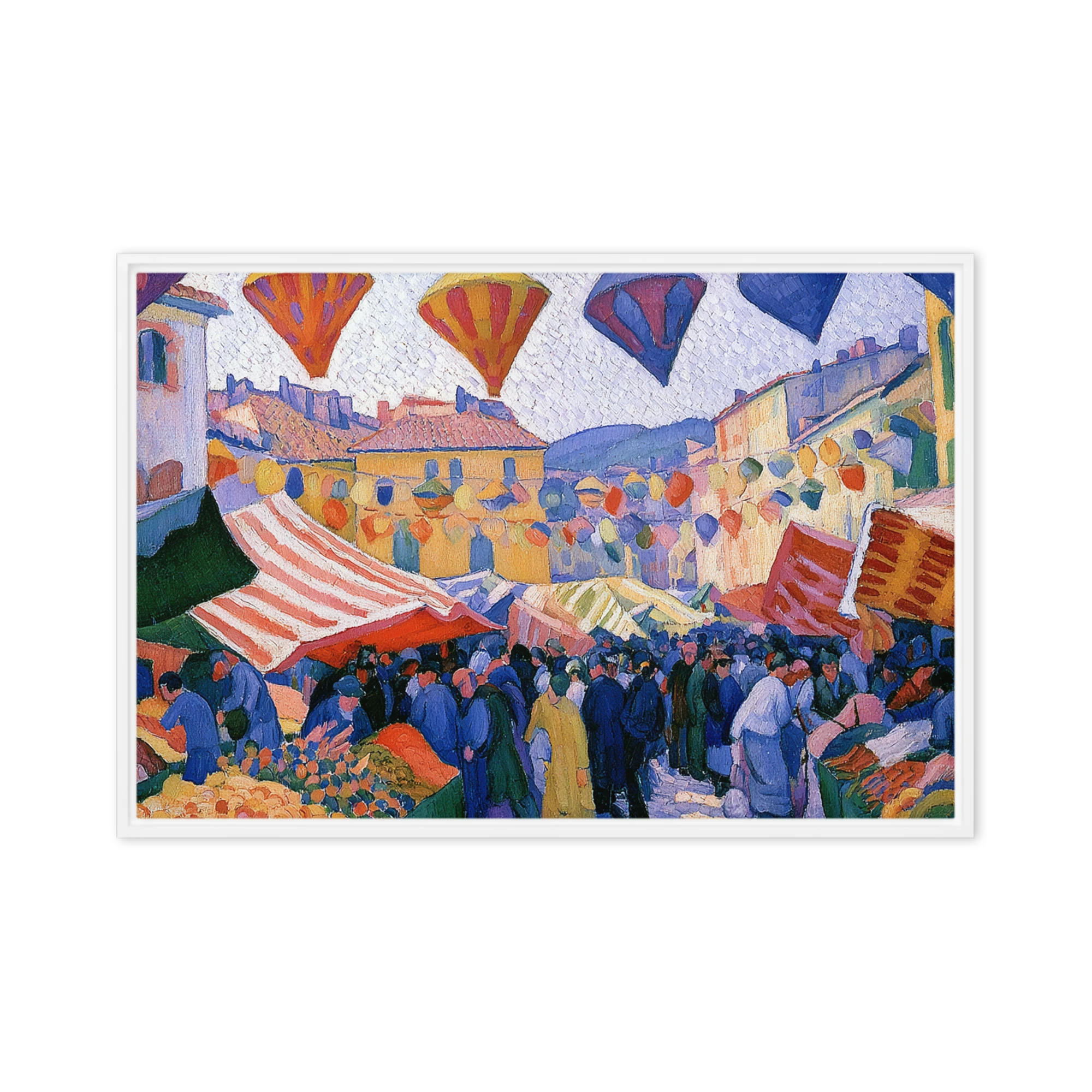 The Festive Market | Art Print