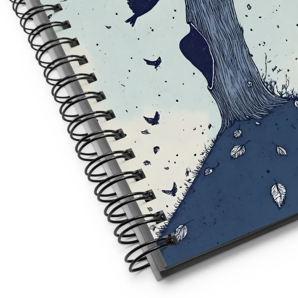 Whispers of Winter 
 Spiral Notebook | 140 pages