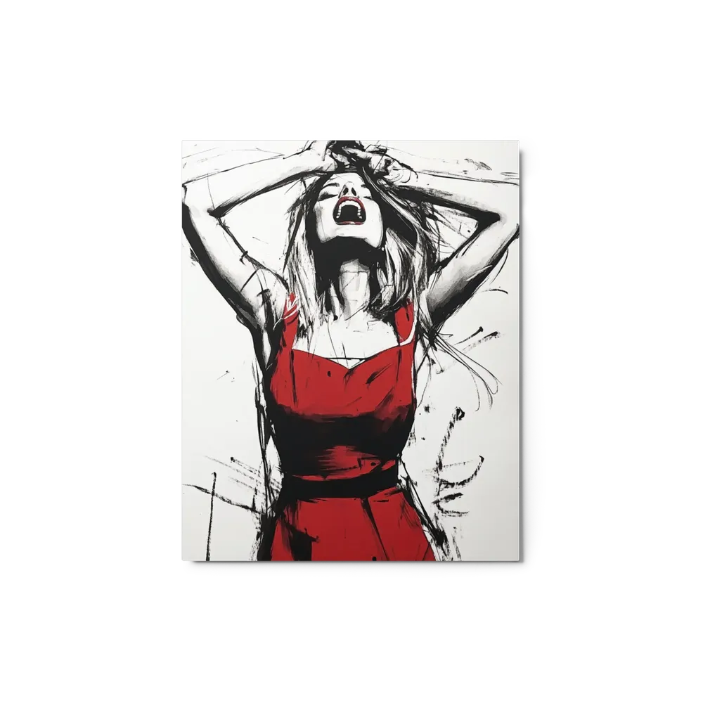 Red Dress Ecstasy | Art Print