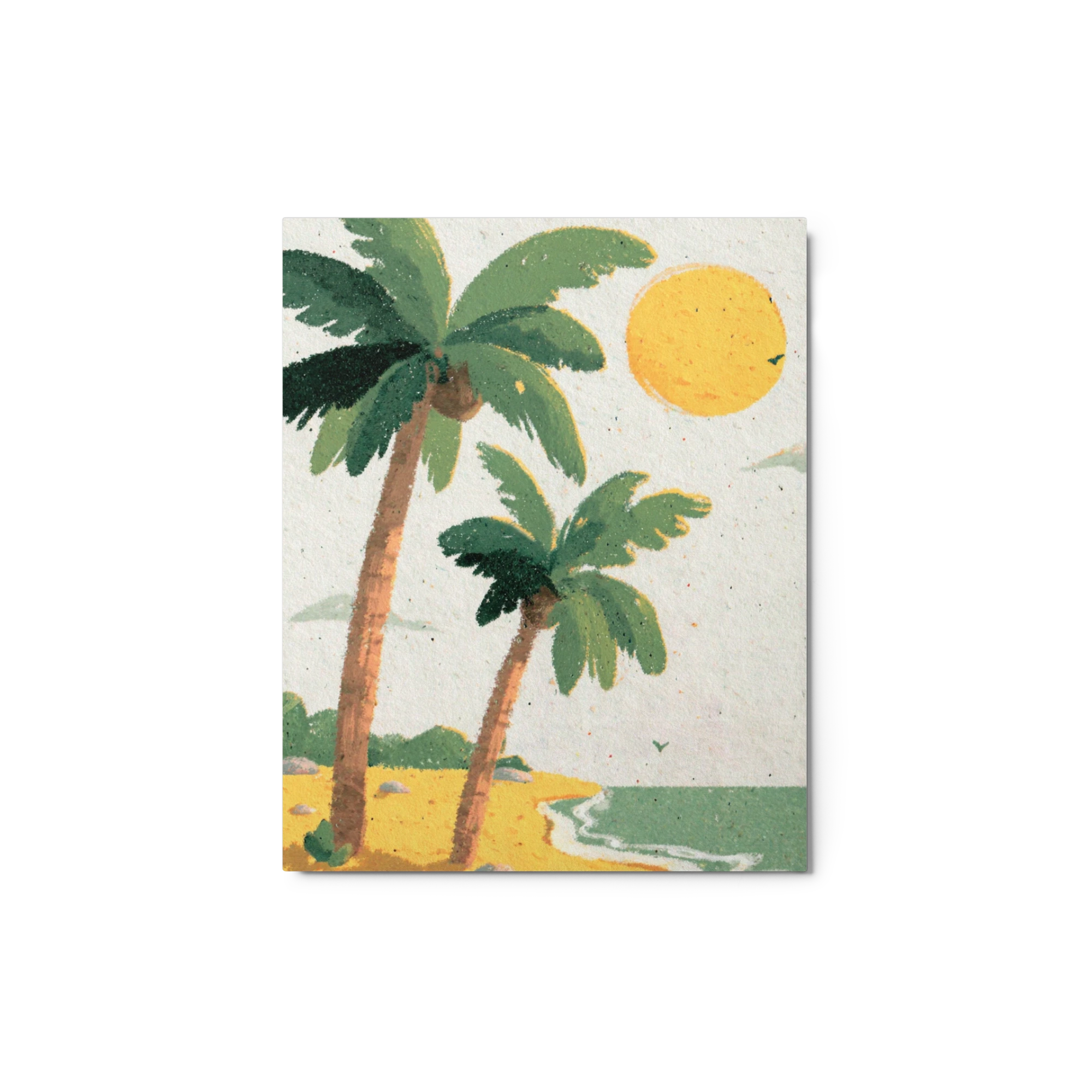 Tropical Sun and Palms | Art Print