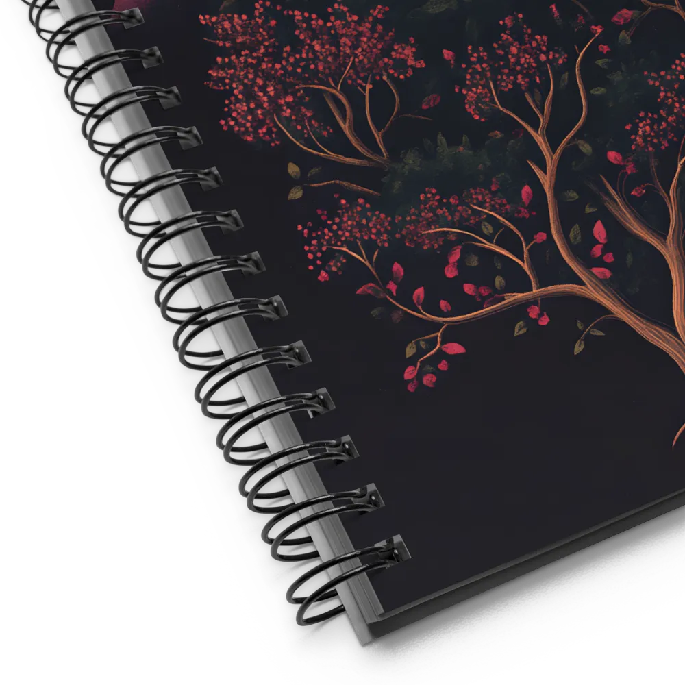 Enchanted Nightfall Manor 
 Spiral Notebook | 140 pages