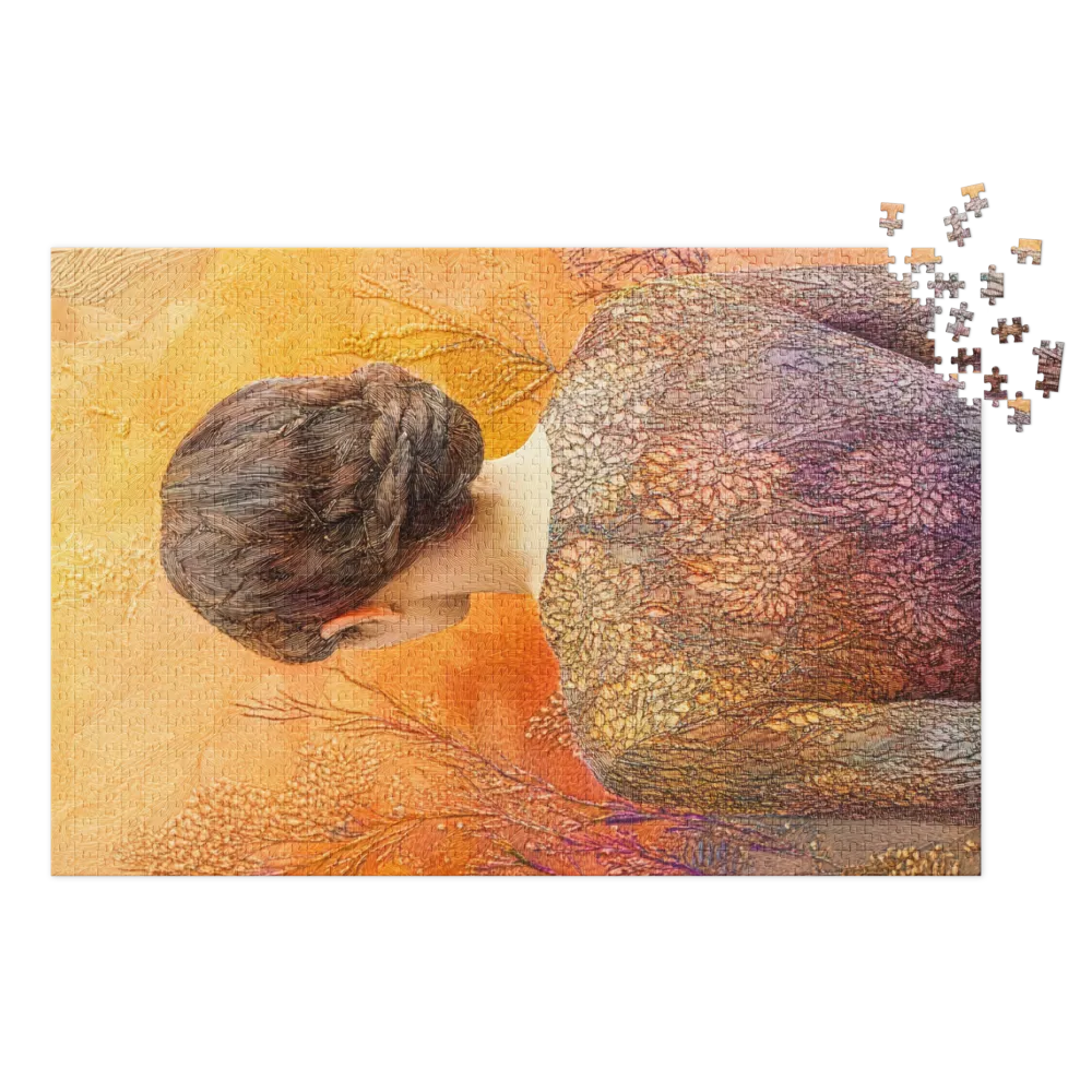 The Braided Serenity 
 Jigsaw Puzzle in Tin Box